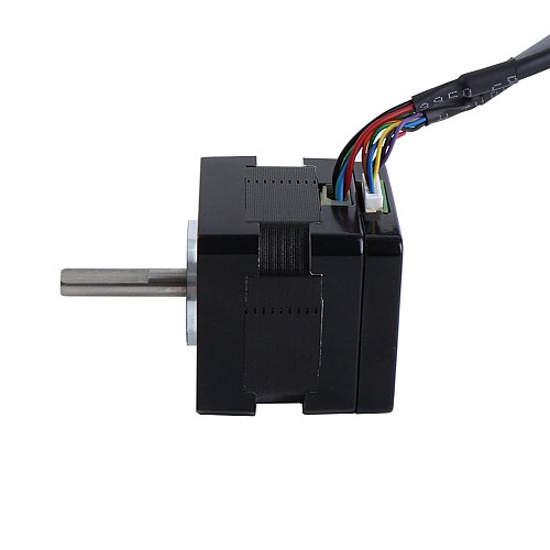 Nema 14 Closed Loop Stepper Motor 12.5Ncm(17.7oz.in) with Magnetic Encoder 1000PPR(4000CPR) - 14HS11-1004-ME1K | StepperOnline AU