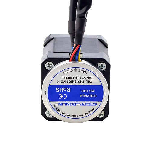 Nema 17 Closed Loop Stepper Motor 56Ncm(79.3oz.in) with Magnetic Encoder 1000PPR(4000CPR) - 17HS19-2004-ME1K | StepperOnline AU