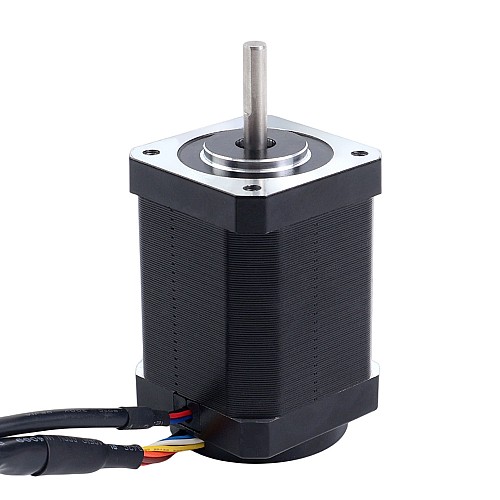 Nema 17 Closed Loop Stepper Motor 80Ncm(113.29oz.in) with Magnetic Encoder 1000PPR(4000CPR) - 17HS24-2004-ME1K | StepperOnline AU
