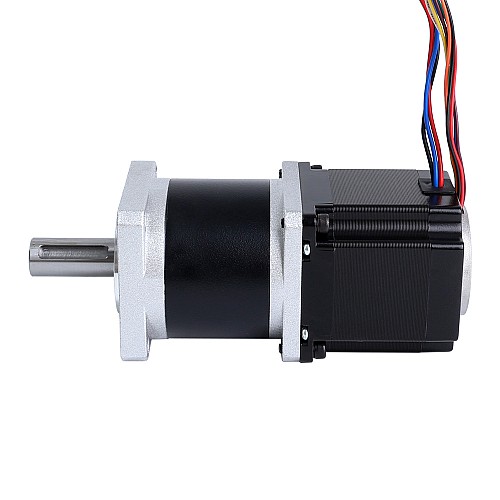 Nema 23 Stepper Motor with High Precision Gearbox Gear Ratio 50:1 & Magnetic Encoder 1000PPR(4000CPR) - 23HS22-2804-HG50-ME1K | StepperOnline AU