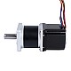 Nema 23 Stepper Motor with High Precision Gearbox Gear Ratio 50:1 & Magnetic Encoder 1000PPR(4000CPR) - 23HS22-2804-HG50-ME1K | StepperOnline AU