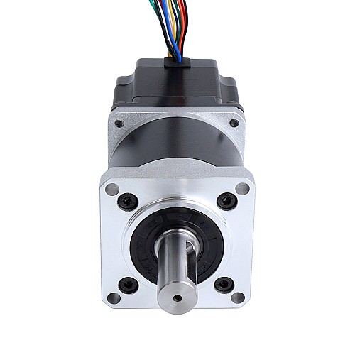 Nema 23 Stepper Motor with High Precision Gearbox Gear Ratio 50:1 & Magnetic Encoder 1000PPR(4000CPR) - 23HS22-2804-HG50-ME1K | StepperOnline AU