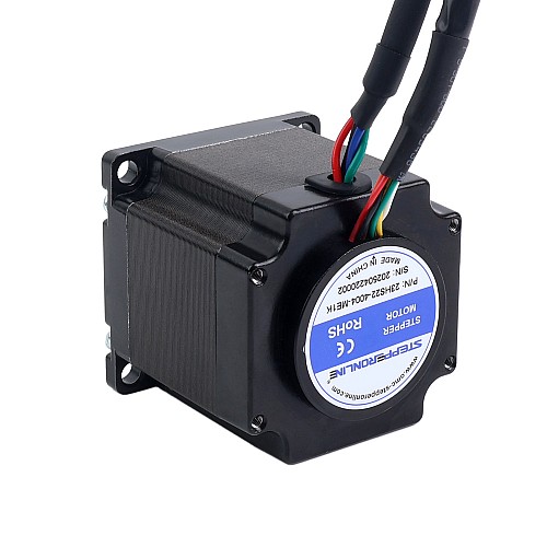 Nema 23 Closed Loop Stepper Motor 1.20Nm(169.93oz.in) with Magnetic Encoder 1000PPR(4000CPR) - 23HS22-4004-ME1K | StepperOnline AU
