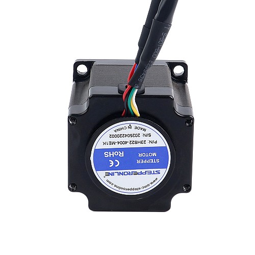 Nema 23 Closed Loop Stepper Motor 1.20Nm(169.93oz.in) with Magnetic Encoder 1000PPR(4000CPR) - 23HS22-4004-ME1K | StepperOnline AU