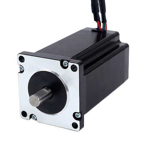 Nema 24 Closed Loop Stepper Motor 4.00Nm(566.45oz.in) with Magnetic Encoder 1000PPR(4000CPR) - 24HS40-5004-ME1K | StepperOnline AU
