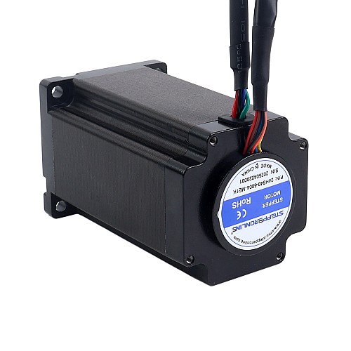 Nema 24 Closed Loop Stepper Motor 4.00Nm(566.45oz.in) with Magnetic Encoder 1000PPR(4000CPR) - 24HS40-5004-ME1K | StepperOnline AU