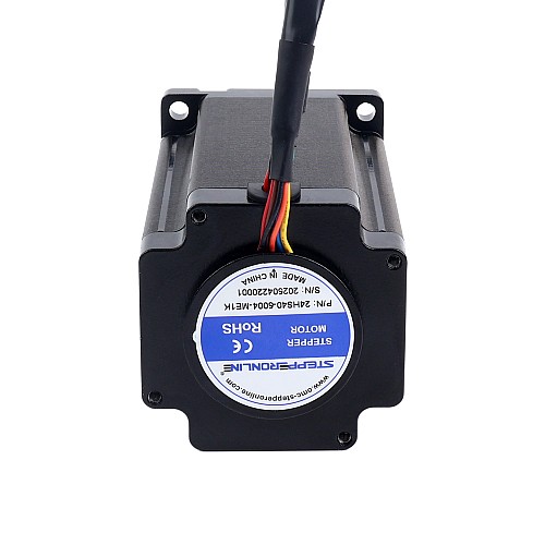 Nema 24 Closed Loop Stepper Motor 4.00Nm(566.45oz.in) with Magnetic Encoder 1000PPR(4000CPR) - 24HS40-5004-ME1K | StepperOnline AU