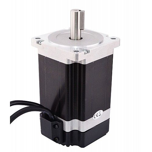 Nema 34 Closed Loop Stepper Motor 8.5Nm/1204oz.in Encoder 1000CPR - 34HS46-5004D-E1000 | StepperOnline AU