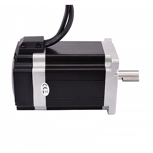 Nema 34 Closed Loop Stepper Motor 8.5Nm/1204oz.in Encoder 1000CPR - 34HS46-5004D-E1000 | StepperOnline AU