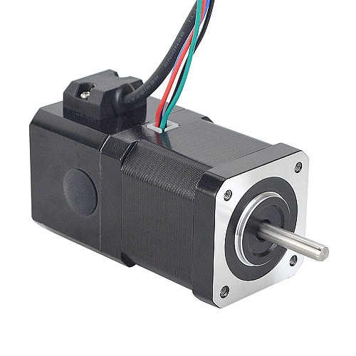 P Series Nema 17 Stepper Motor 48Ncm(67.99oz.in) with Electromagnetic Brake - 17BK05-05 | StepperOnline AU