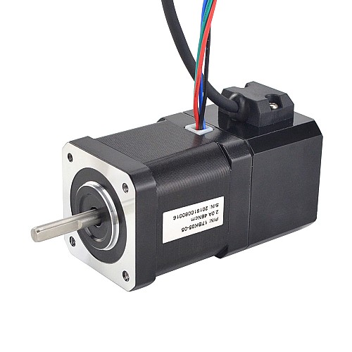 P Series Nema 17 Stepper Motor 48Ncm(67.99oz.in) with Electromagnetic Brake - 17BK05-05 | StepperOnline AU