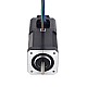 P Series Nema 17 Stepper Motor 72Ncm(101.98oz.in) with Electromagnetic Brake - 17BK05-07 | StepperOnline AU