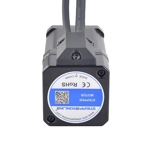 P Series Nema 17 Closed Loop Stepper Motor 72Ncm(101.96oz.in) with Encoder 1000PPR(4000CPR) - 17E1K-07 | StepperOnline AU