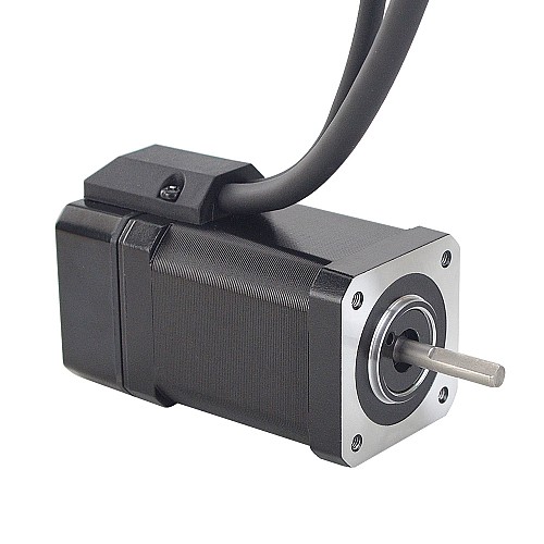 P Series Nema 17 Closed Loop Stepper Motor 72Ncm(101.96oz.in) with Encoder 1000PPR(4000CPR) - 17E1K-07 | StepperOnline AU