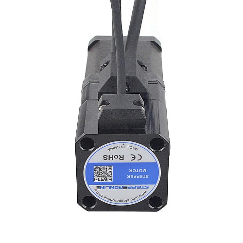 P Series Nema 17 Closed Loop Stepper Motor 72Ncm(101.98oz.in) with Electromagnetic Brake - 17E1KBK05-07 | StepperOnline AU