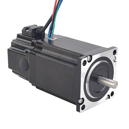 P Series Nema 23 Stepper Motor 2Nm(283.28oz.in) with Electromagnetic Brake - 23BK20-20 | StepperOnline AU