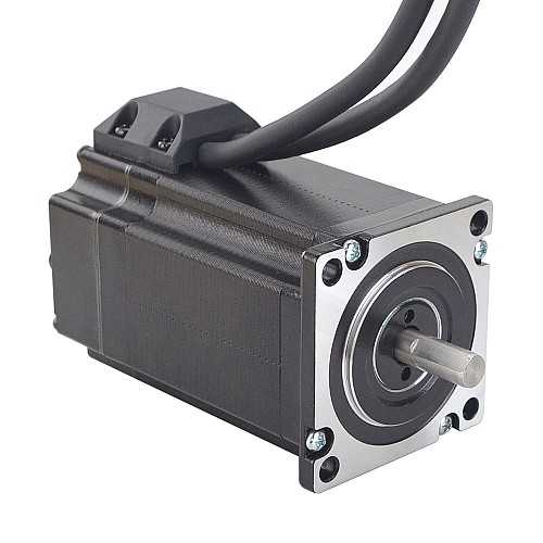 P Series Nema 23 Closed Loop Stepper Motor 2Nm(283.22oz.in) with Encoder 1000PPR(4000CPR) - 23E1K-20 | StepperOnline AU