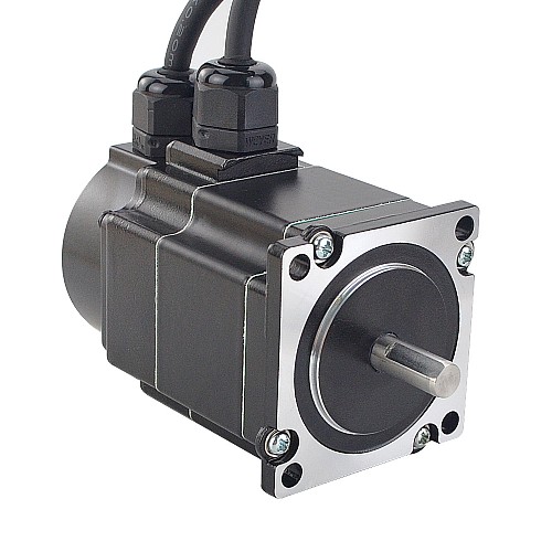 P Series IP65 Waterproof Nema 23 Closed Loop Stepper Motor 1.2Nm(169.97oz.in) with Encoder 1000PPR(4000CPR) - 23E1KIP65-12 | StepperOnline AU