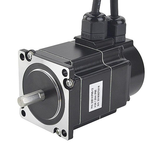 P Series IP65 Waterproof Nema 23 Closed Loop Stepper Motor 1.2Nm(169.97oz.in) with Encoder 1000PPR(4000CPR) - 23E1KIP65-12 | StepperOnline AU