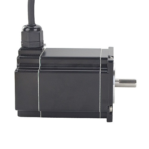 P Series IP65 Waterproof Nema 23 Stepper Motor 5.0A 2Nm(283.22oz.in) - 23IP65-20 | StepperOnline AU