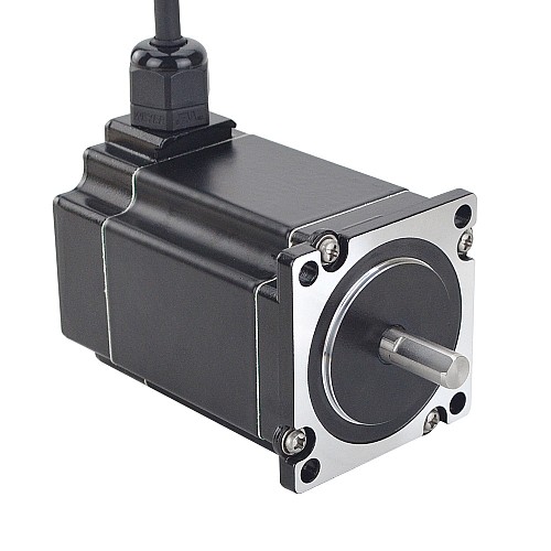 P Series IP65 Waterproof Nema 23 Stepper Motor 5.0A 2Nm(283.22oz.in) - 23IP65-20 | StepperOnline AU