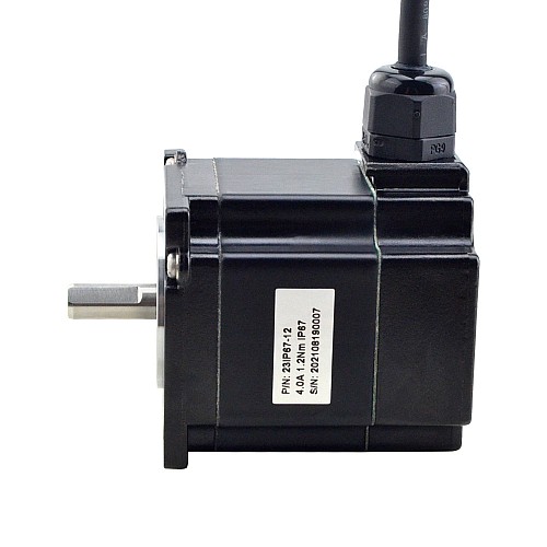 P Series IP67 Waterproof Nema 23 Stepper Motor 4.0A 1.2Nm(169.93oz.in) - 23IP67-12 | StepperOnline AU