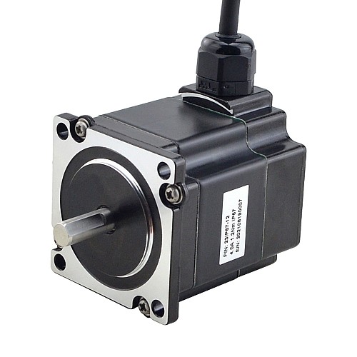 P Series IP67 Waterproof Nema 23 Stepper Motor 4.0A 1.2Nm(169.93oz.in) - 23IP67-12 | StepperOnline AU