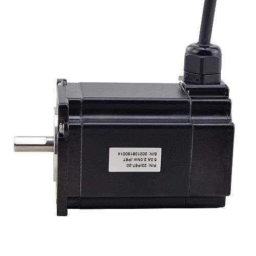 P Series IP67 Waterproof Nema 23 Stepper Motor 5.0A 1.8Nm(254.90oz.in) - 23IP67-20 | StepperOnline AU