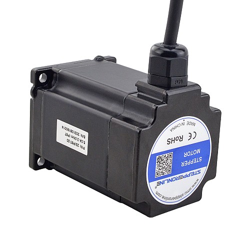P Series IP67 Waterproof Nema 23 Stepper Motor 5.0A 1.8Nm(254.90oz.in) - 23IP67-20 | StepperOnline AU