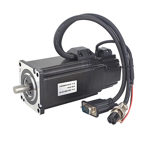 P Series Nema 24 Closed Loop Stepper Motor 3Nm(424.92oz.in) with Electromagnetic Brake - 24E1KBK20-30 | StepperOnline AU