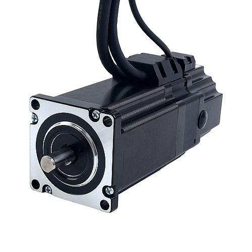S Series Nema 24 Closed Loop Stepper Motor 3.0Nm(424.92oz.in) with 2.8Nm(396.51oz.in) Electromagnetic Brake - 24HS34-5004D-E1000-B280 | StepperOnline AU