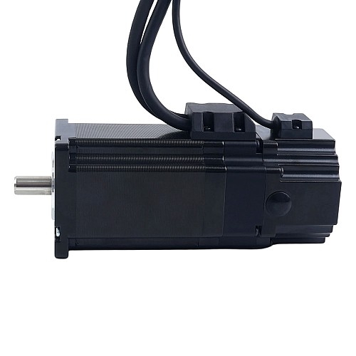 S Series Nema 24 Closed Loop Stepper Motor 3.0Nm(424.92oz.in) with 2.8Nm(396.51oz.in) Electromagnetic Brake - 24HS34-5004D-E1000-B280 | StepperOnline AU