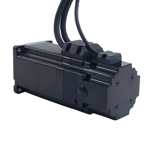 S Series Nema 24 Closed Loop Stepper Motor 3.0Nm(424.92oz.in) with 2.8Nm(396.51oz.in) Electromagnetic Brake - 24HS34-5004D-E1000-B280 | StepperOnline AU