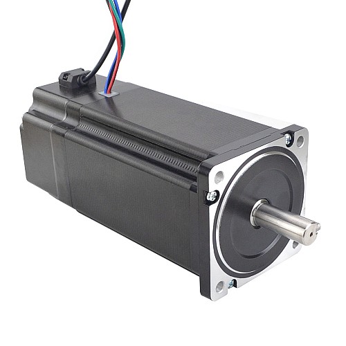 P Series Nema 34 Stepper Motor 12Nm(1700oz.in) with Electromagnetic Brake - 34BK50-120 | StepperOnline AU