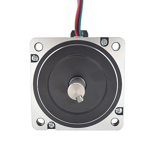 P Series Nema 34 Stepper Motor 4.5Nm(637.38oz.in) with Electromagnetic Brake - 34BK50-45 | StepperOnline AU