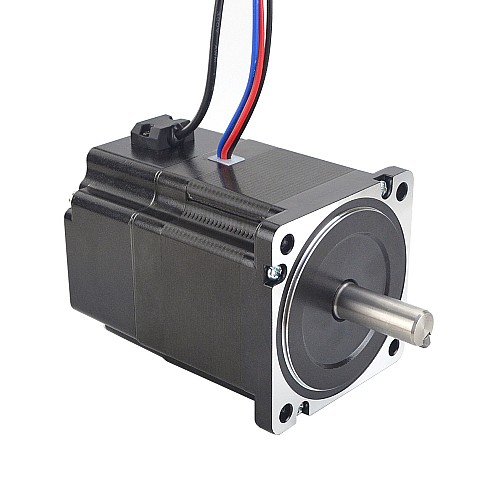 P Series Nema 34 Stepper Motor 4.5Nm(637.38oz.in) with Electromagnetic Brake - 34BK50-45 | StepperOnline AU