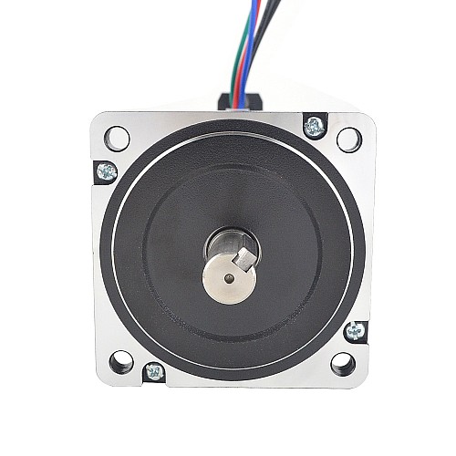 P Series Nema 34 Stepper Motor 8.5Nm(1203.94oz.in) with Electromagnetic Brake - 34BK50-85 | StepperOnline AU