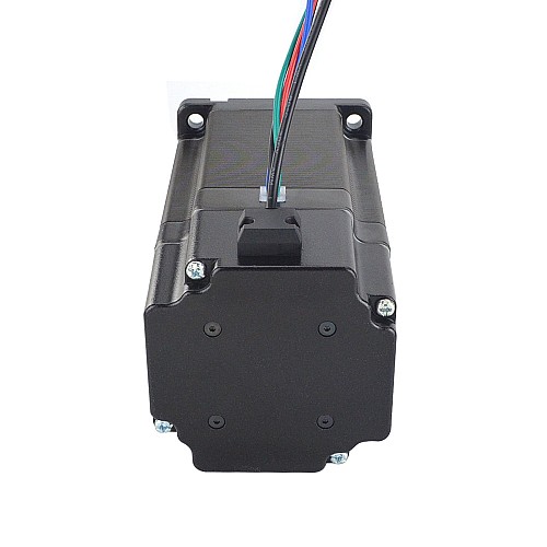 P Series Nema 34 Stepper Motor 8.5Nm(1203.94oz.in) with Electromagnetic Brake - 34BK50-85 | StepperOnline AU
