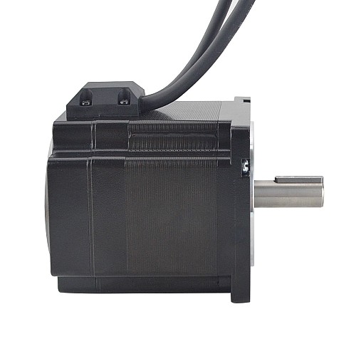 P Series Nema 34 Closed Loop Stepper Motor 4.5Nm(637.25oz.in) with Encoder 1000PPR(4000CPR) - 34E1K-45 | StepperOnline AU