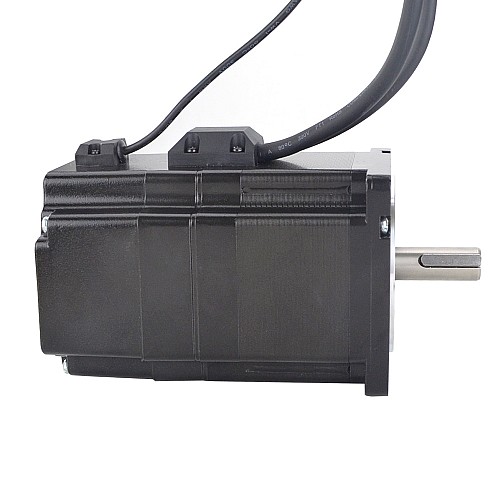 P Series Nema 34 Closed Loop Stepper Motor 4.5Nm(637.38oz.in) with Electromagnetic Brake - 34E1KBK50-45 | StepperOnline AU