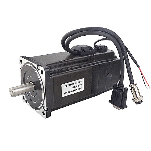 P Series Nema 34 Closed Loop Stepper Motor 8.5Nm(1203.94oz.in) with Electromagnetic Brake - 34E1KBK50-85 | StepperOnline AU