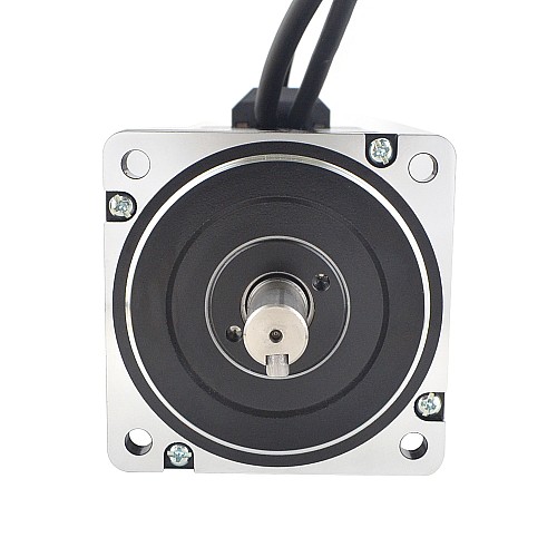 P Series Nema 34 Closed Loop Stepper Motor 8.5Nm(1203.94oz.in) with Electromagnetic Brake - 34E1KBK50-85 | StepperOnline AU