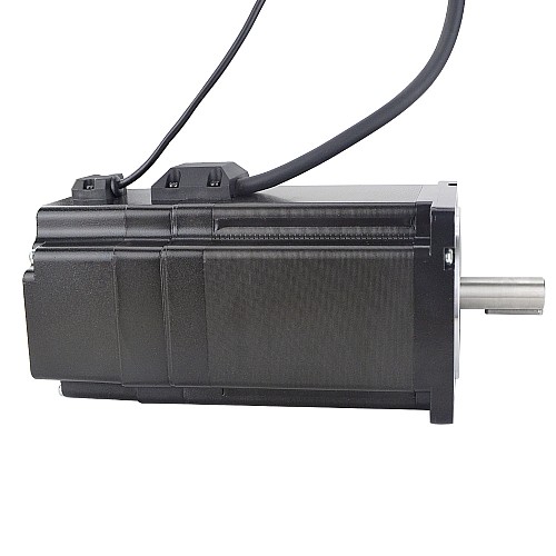 P Series Nema 34 Closed Loop Stepper Motor 8.5Nm(1203.94oz.in) with Electromagnetic Brake - 34E1KBK50-85 | StepperOnline AU