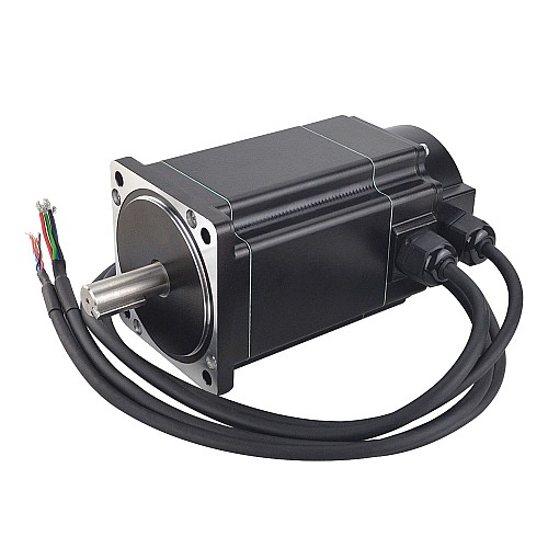 P Series IP65 Waterproof Nema 34 Closed Loop Stepper Motor 8.5Nm(1203.94oz.in) with Encoder 1000PPR(4000CPR) - 34E1KIP65-85 | StepperOnline AU