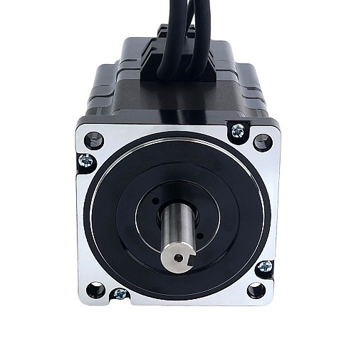 S Series Nema 34 Closed Loop Stepper Motor 4.3Nm(608.93oz.in) with 7.0Nm(991.28oz.in) Electromagnetic Brake - 34HS30-6004D-E1000-B700 | StepperOnline AU
