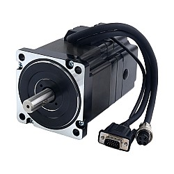 S Series Nema 34 Closed Loop Stepper Motor 4.3Nm(608.93oz.in) with 7.0Nm(991.28oz.in) Electromagnetic Brake