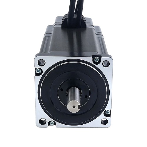 S Series Nema 34 Closed Loop Stepper Motor 12Nm(1699.34oz.in) with 7.0Nm(991.28oz.in) Electromagnetic Brake - 34HS60-6004D-E1000-B700 | StepperOnline AU