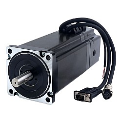 S Series Nema 34 Closed Loop Stepper Motor 12Nm(1699.34oz.in) with 7.0Nm(991.28oz.in) Electromagnetic Brake