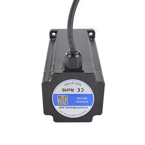 P Series IP65 Waterproof Nema 34 Stepper Motor 6.0A 12Nm(1700oz.in) - 34IP65-120 | StepperOnline AU