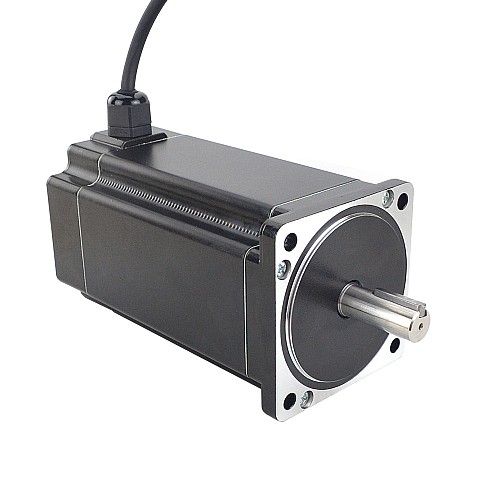 P Series IP65 Waterproof Nema 34 Stepper Motor 6.0A 12Nm(1700oz.in) - 34IP65-120 | StepperOnline AU